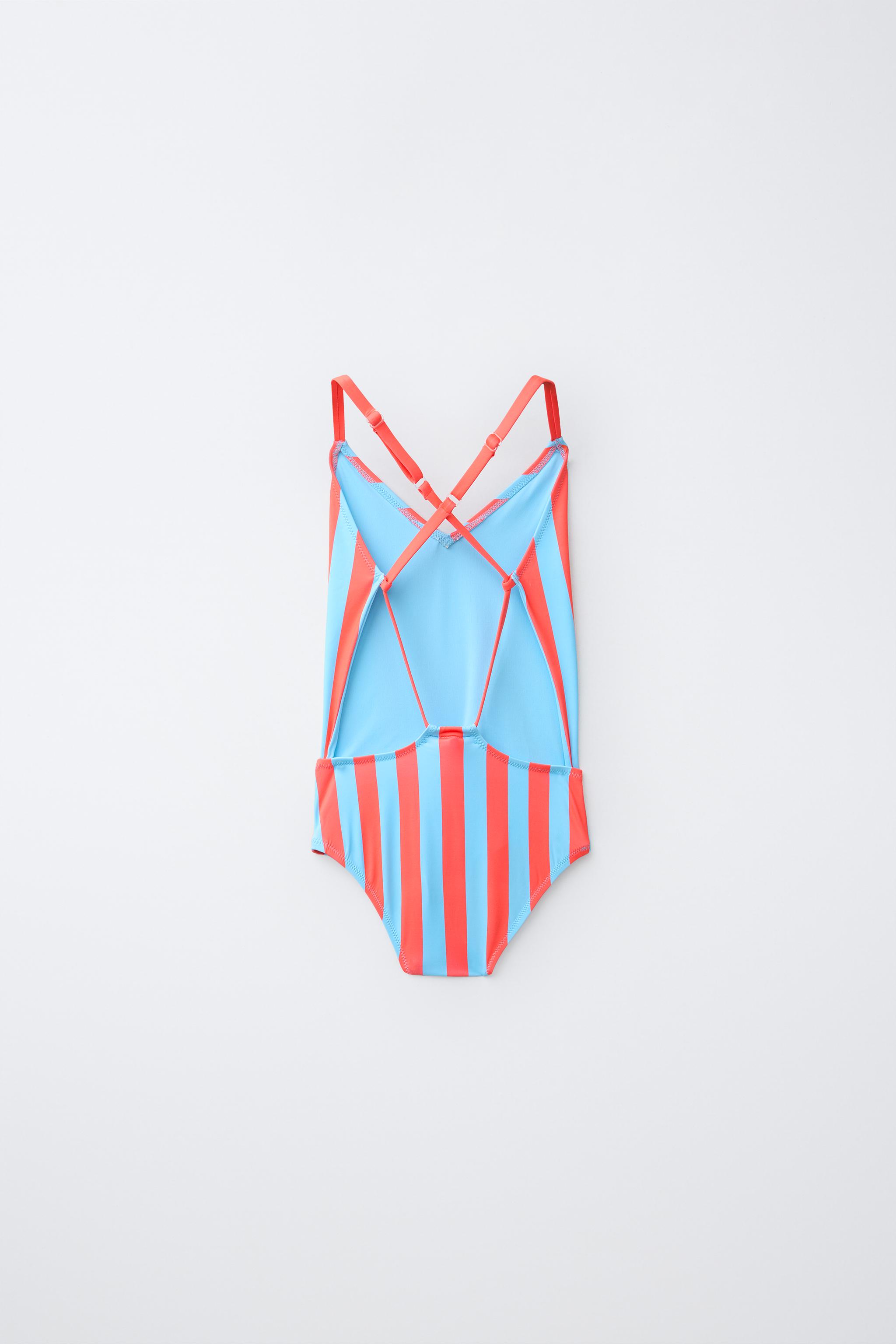 MAILLOT DE BAIN À RAYURES 6-14 ANS